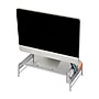 Mind Reader Ventilated Monitor Stand with Side Storage, Silver (MESHM-SIL)~#|#~0DF965E2-42EB-43F4-A4B29EBEE52DA97B_sc7