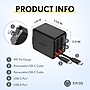 Overtime D36 4-in-1 USB-A/USB-C Wall Charger with USB-C/Lightning Cable, Black (OCAH36CCBK)~#|#~0E00347C-8667-4CC2-8976AE4B491E6B4E_sc7