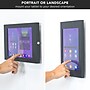 Mount-It! Anti-Theft Tablet Wall Mount for Samsung Galaxy Tab A and Tab S Tablets, Black (MI-3884B)~#|#~0E0046FC-ABB4-4260-A1BBA9DAFFBD285C_sc7