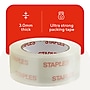 Staples Moving & Storage Packing Tape, 1.88” x 110 Yards, Clear — 6/Rolls~#|#~0E004E84-FBBC-478C-B2544971F833DE2B_sc7