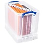 Really Useful Box 20.08 Quart Storage Box with Latching Lid, Plastic, Clear (19L CL)~#|#~0E00C39C-BE68-4CCE-A0B2009042854F26_sc7