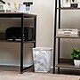 Mind Reader Metal Trash Can Without Lid, 5 Gallon, White, 2/Pack (2SQUAGA-WHT)~#|#~0E01083F-41BD-4674-83CE4B3F17306326_sc7