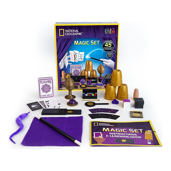 National Geographic Magic Set, 3/Box (RTNGMAGIC45) | Staples