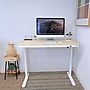Mount-It! 47"W Electric Adjustable Standing Desk, Maple/White (MI-15004)~#|#~0E1240DD-A29F-4756-9E0184A0DEF1C67E_sc7