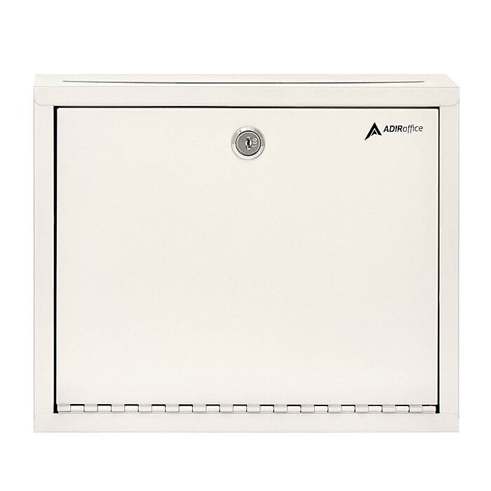 【新品】初心者向けファンボード　drop box AdirOffice Steel Multipurpose Drop Box Interoffice Mailbox, Large