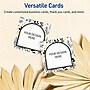 Avery Square Integrated Cards, Matte White, 100/Pack (19479371003)~#|#~0E189063-8F29-4B94-AE9ADB87AED9241B_sc7