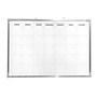 Flipside Magnetic Melamine Dry-Erase Calendar Whiteboard, Aluminum, 3' x 2' (17303)~#|#~0E19BA95-A6AC-4B4A-9B8E5257B0304A42_sc7