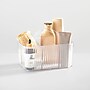 mDesign 4-Section Plastic Desktop Caddy Organizer with Handle, Plastic, Clear (26051) ~#|#~0E1ED75F-EED0-4C1C-8B8AF166D1E6D145_sc7