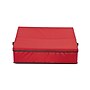 Household Essentials Holiday Wreath Storage Container Box with Handles, Cream/Brown (HH582RED-1)~#|#~0E1FCD88-1269-4D2C-97FADBF02D93F34A_sc7