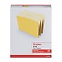 Staples File Folders, 1/3-Cut Tab, Letter Size, Yellow, 100/Box (ST224535-CC)~#|#~0E20FD1B-185C-460E-AC4795EE31282F31_sc7