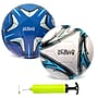 Xcello Sports Size 3 Soccer Balls with Pump, Blue/White, 2/Pack (SB-S3-2-ASST-5)~#|#~0E2177D8-DBBE-453A-BE8D2DC5CDF811E1_sc7