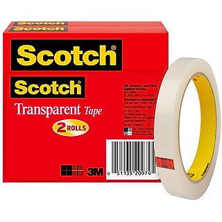 3m Scotch- 681 Light Duty Packaging Tape for Heat Shrink Packaging - 3m