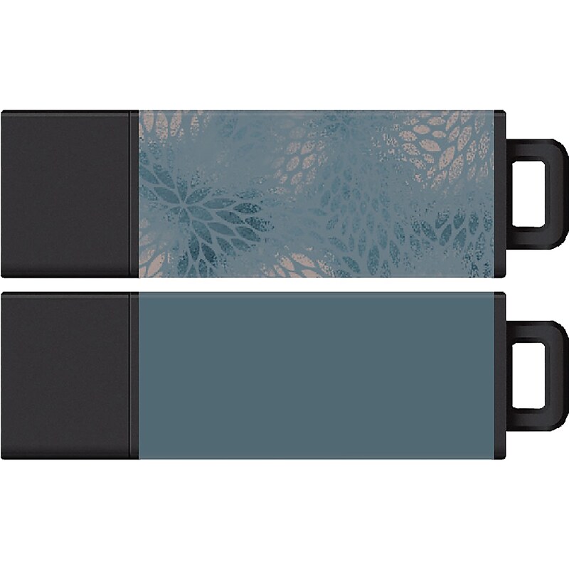 Centon Datastick Pro2 64GB Flash Drives, Assorted Colors, 2/Pack (C1-U3P020-64G-2) image 1