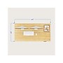 FlexiSpot E7 Pro 60"W Electric Adjustable Standing Desk, Bamboo/White  (E7WPRO6030-LBZB)~#|#~0E236A52-FBD5-4551-A2F24083CD93629C_sc7