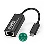 Plugable USB Type-C Gigabit Ethernet Adapter, Male to Female, Black (USBC-E1000)~#|#~0E245BE2-BEC7-4AA0-8EFC8A5559C07F96_sc7