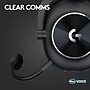 Logitech PRO X 2 LIGHTSPEED Wireless Bluetooth Stereo Gaming Over-the-Ear Headset, 3.5mm, Black (981-001262)~#|#~0E26AD90-4028-4E35-89B2E8DEFF8D4E73_sc7