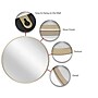Infinity Instruments Adara Gold Metal Wall Mirror, 24" (20227GD-24)~#|#~0E2CDF46-CF7A-4806-B389D77739D35DC4_sc7