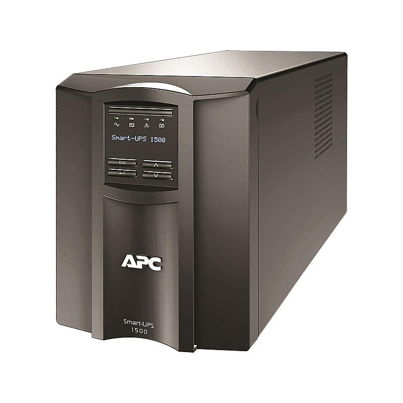 APC Smart-UPS 1440VA Line-Interactive UPS, 8-Outlet, Black (SMT1500CNC) image 1