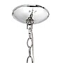 Lalia Home 3-Light 15" Classic Clear Glass and Metal Hanging LED Pendant Chandelier, Chrome (LHP-3012-CH)~#|#~0E3167A1-E3D2-4057-BE72A97B8D48860E_sc7