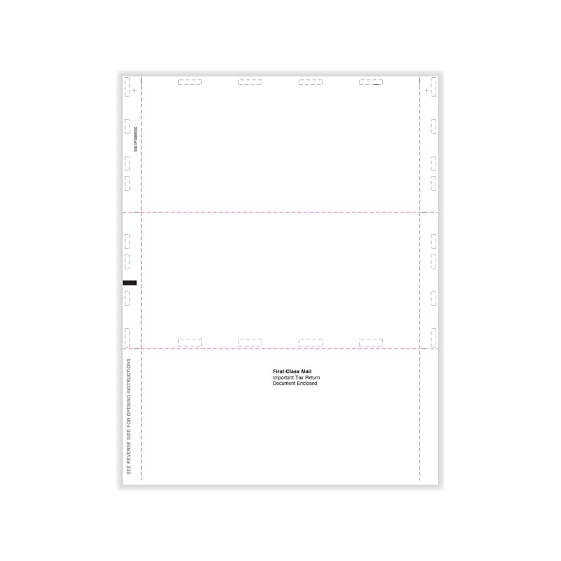ComplyRight 2024 1099-MISC Tax Form, 1-Part, 4-Up, Copy B, 2, 500/Pack (5501) image 1