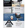 Mount-It! 2" x 10" Adjustable Height Laptop Riser for 11"-15" Laptops, Silver (MI-7271)~#|#~0E394500-CF67-42D7-9980332034523EE7_sc7