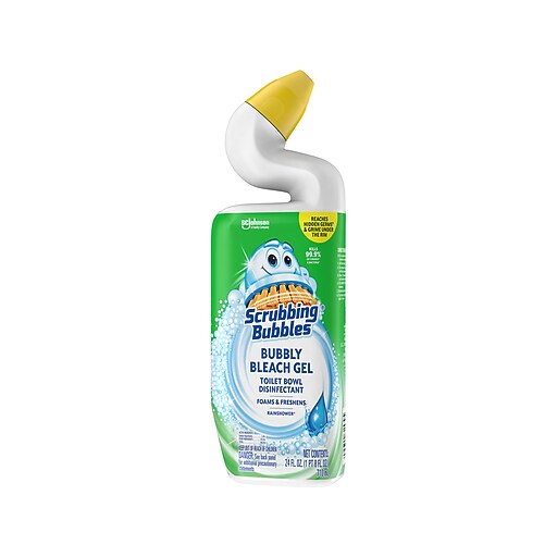 Scrubbing bubbles Bubbly Bleach Gel Disinfecting Toilet Bowl Cleaner