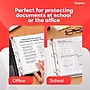 Staples Standard Weight Sheet Protector, 8.5" x 11", Clear, 200/Box (10525)~#|#~0E3AC110-D4BD-48FF-9C0B7D05B83C6C66_sc7