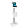 Mount-It! Adjustable Anti-Theft iPad Floor Stand, White (MI-3770W_G10)~#|#~0E3C0623-E144-49D1-911DE38452D50A12_sc7