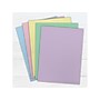 Printworks 30% Recycled  8.5" x 11" Colored Paper, 20 lbs., Assorted Pastel Colors, 100 Sheets/Ream, 2 Reams/Pack (00577)~#|#~0E3DF8B3-1C23-4FB3-996E6BCB3F720FA5_sc7