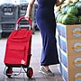 Trolley Dolly Standard Folding Hand Truck, 110 lb. Capacity, Red (01-053)~#|#~0E3E6EAF-3B3E-4496-B7F4CE8D022F9B3A_sc7