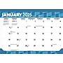 2025 BrownTrout Large Print 17" x 12" Monthly Desk Pad Calendar
