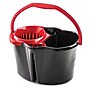 Libman 4 Gallon Clean & Rinse Bucket & Wringer, Black, 3/Carton (0156)~#|#~0E408401-A099-4979-834CB22D71F0EAE0_sc7