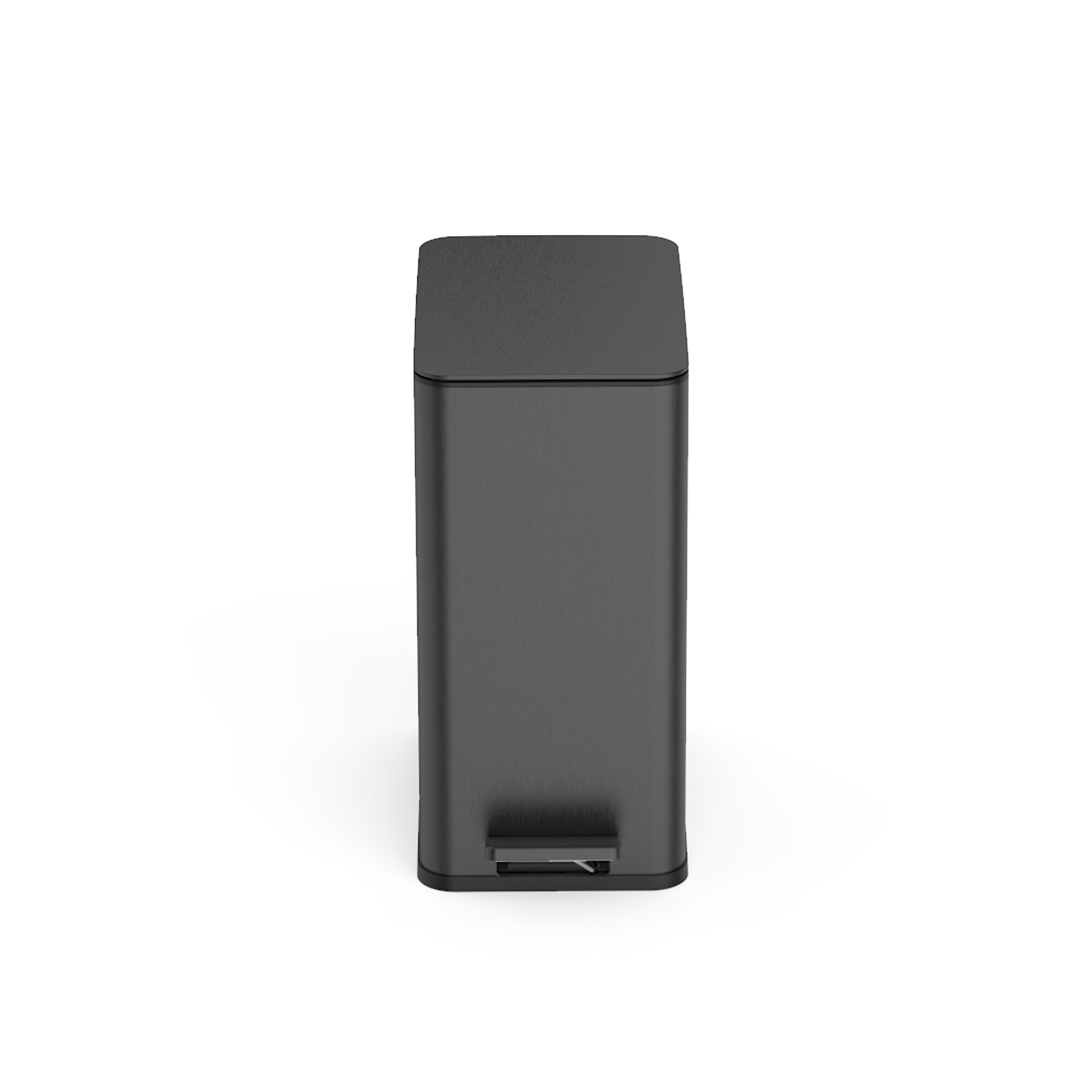 Nine Stars Step Trash Can, 2.6 Gallon, Matte Black (XZD-10-88BK) Sansujyuku sansujyuku.com