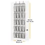 Whitmor 20-Pocket Over-the-Door Shoe Rack, Gray (5455-10-CTF)~#|#~0E41C73E-2AE4-48D4-A6C612DF252BB497_sc7