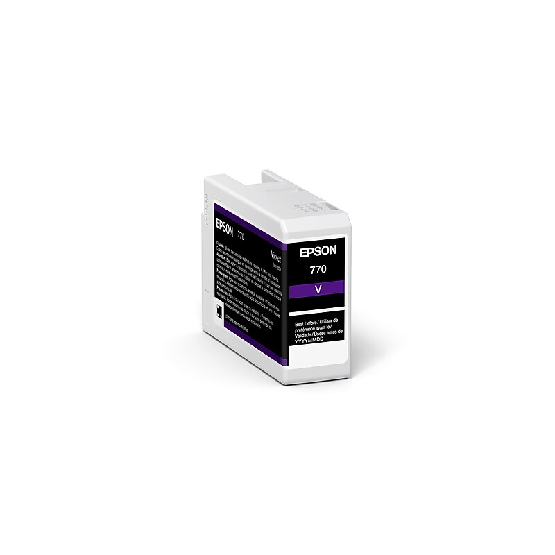 Epson T770 Ink Violet Standard Yield Ink Cartridge (T770020) image 1