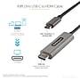 StarTech.com 10ft USB-C to HDMI Cable Adapter, 4K 60Hz Audio/Video Cord, Male to Male, Black (CDP2HDMM3MH)~#|#~0E463B2A-315A-4BEB-BCD0FC9079540049_sc7