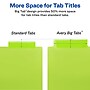 Avery Big Tab Insertable Plastic Dividers, 8 Tabs, Multicolored (11179)~#|#~0E4FD794-EEE6-4717-A1B467FFD9931E1C_sc7