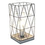 Creekwood Home Geometric Metal Cage 10" LED Table Lamp, Gray (CWT-1003-GY)~#|#~0E59F27B-8DDB-4BA7-8F06DB66B15E4C4C_sc7