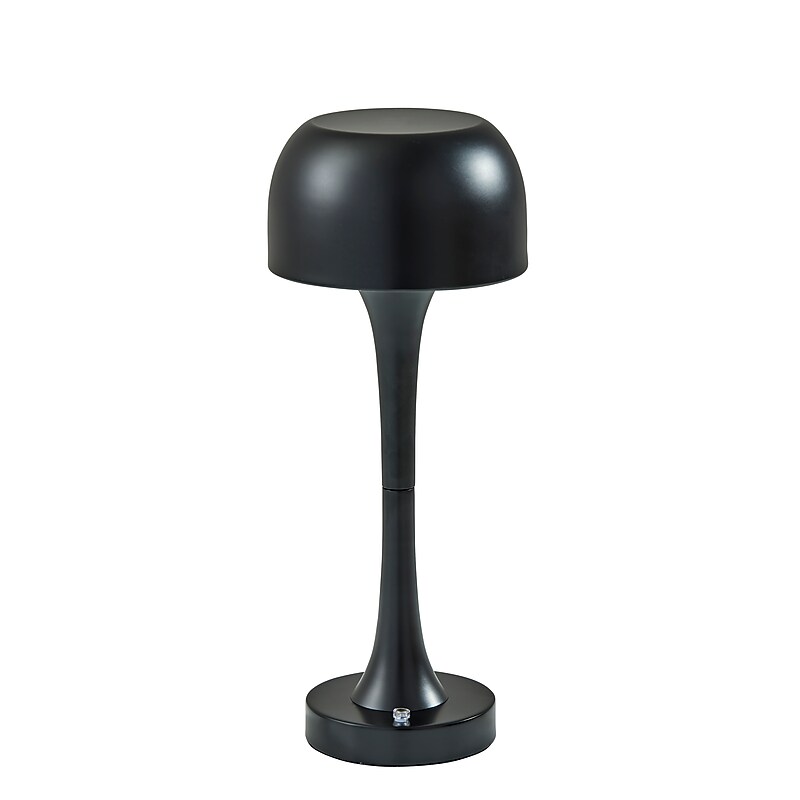 Adesso Jimmy LED Table Lamp, Black (2602-01) image 1