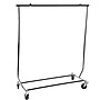 Nahanco 48" x 22.5" Single-Rail Garment Rack, Chrome Metal (RCS-1)~#|#~0E5CBADE-BD1E-4285-8E080C90AABAF85C_sc7