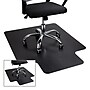 Mind Reader Hard Floor Chair Mat with Lip, 36" x 48'',Set of 2, Black (2OFFCMAT-BLK)~#|#~0E5D5720-6CF3-4D87-8D8660901FEF5AFF_sc7