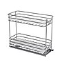 Household Essentials Glidez Pull-Out/Slide-Out Storage Organizer with Plastic Liners, 2-Tier Design (HH1244-1)~#|#~0E607017-611A-4C8D-AF4C7E76FB45485C_sc7