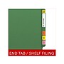 Medical Arts Press Reinforced End Tab File Folder, Straight Cut, Letter-Size, Green, 50/Box (S-01602-GRN)~#|#~0E63AC5E-82B7-4C8D-9C3CBBAE7651E60D_sc7