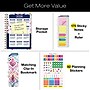 2025-2026 Global Printed Products Boho Ikat 5.5" x 8" Weekly & Monthly Planner, Paper Cover, Multicolored (NAD26-58-83)~#|#~0E663672-5696-4115-B81BD27D6F570826_sc7