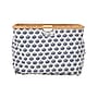 Household Essentials Krush Collapsible Laundry Basket, Bamboo, Blue Cacti (2280-1)~#|#~0E68AED5-C155-4091-A5B5FD36C9578DBB_sc7
