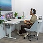 Mount-It! 63"W Electric L-Shaped Corner Adjustable Standing Desk, White/White (MI-15011)~#|#~0E6A9DA8-EBAC-4371-BA942E126699E583_sc7