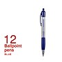 Staples® Retractable Ballpoint Pens, Medium Point, 1.0mm, Blue Ink, Dozen (50794-CC)~#|#~0E73CC6E-6691-4E31-8352E0A460D06062_sc7