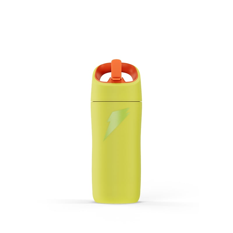 Gatorade Rookie Stainless Steel Water Bottle, 12 oz., Yellow (05608) image 1