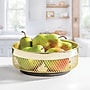 iDESIGN Metal Mesh Lazy Susan Organizer, Soft Brass (25965)~#|#~0E7AE1A4-D4AC-4436-9C31406AF629F1F4_sc7