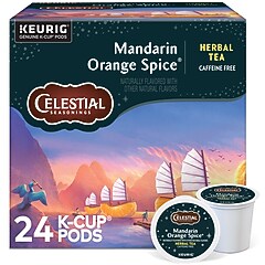 Celestial Seasonings Mandarin Orange Spice Herbal Tea, Keurig® K